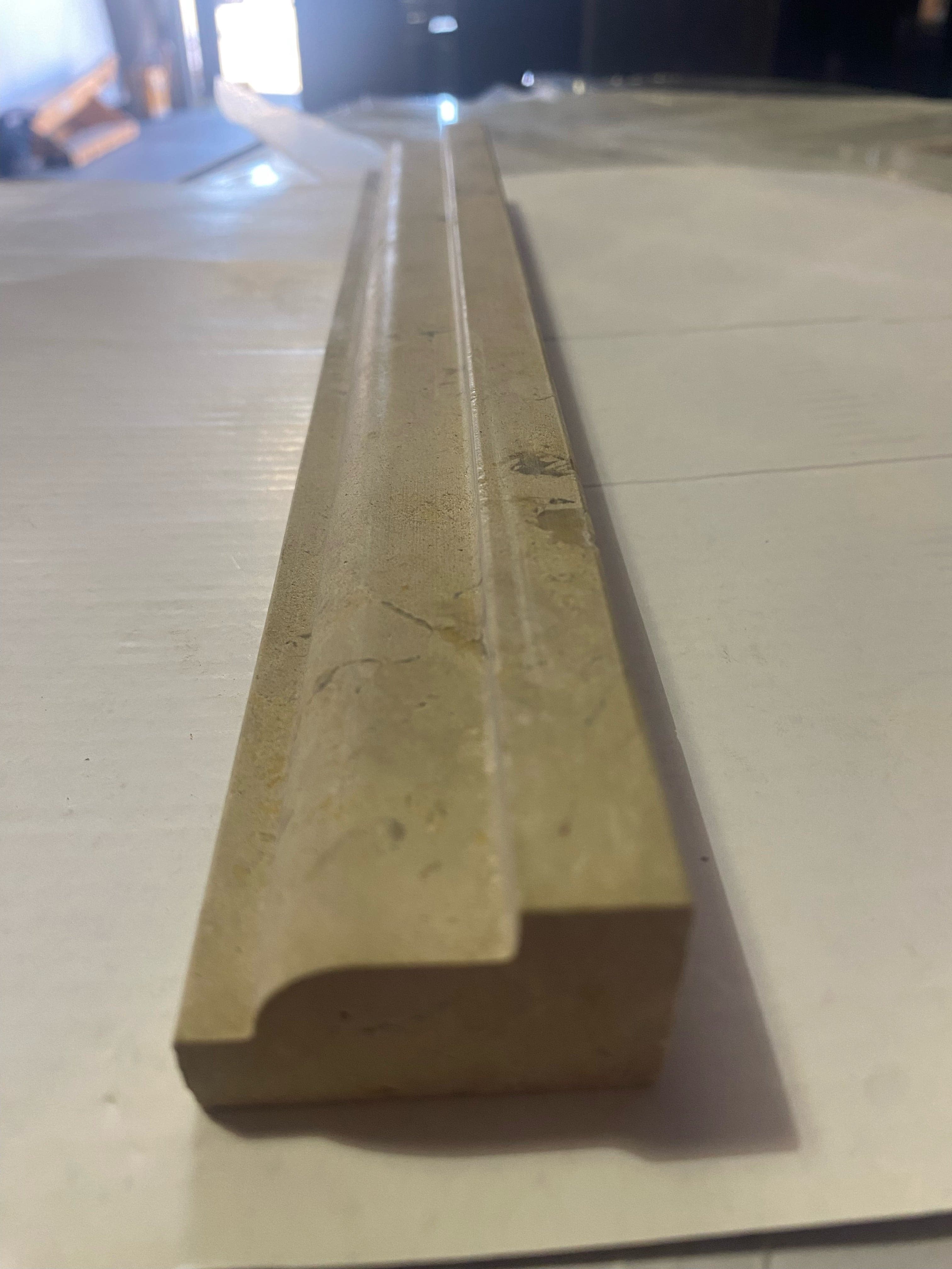 CLEARANCE SALE: Gascogne Limestone Cornice Molding Trim Liner