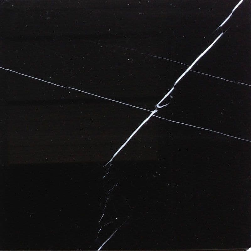 Nero Marquina Marble 24x24 Polished Tile