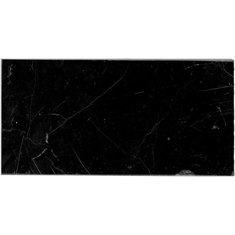 Nero Marquina Marble 3x6 Polished Tile
