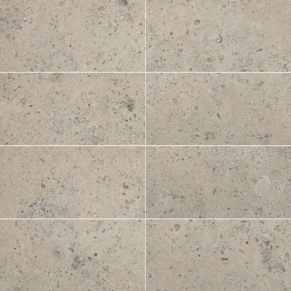Nova Grey Limestone 12x24 Honed Tile