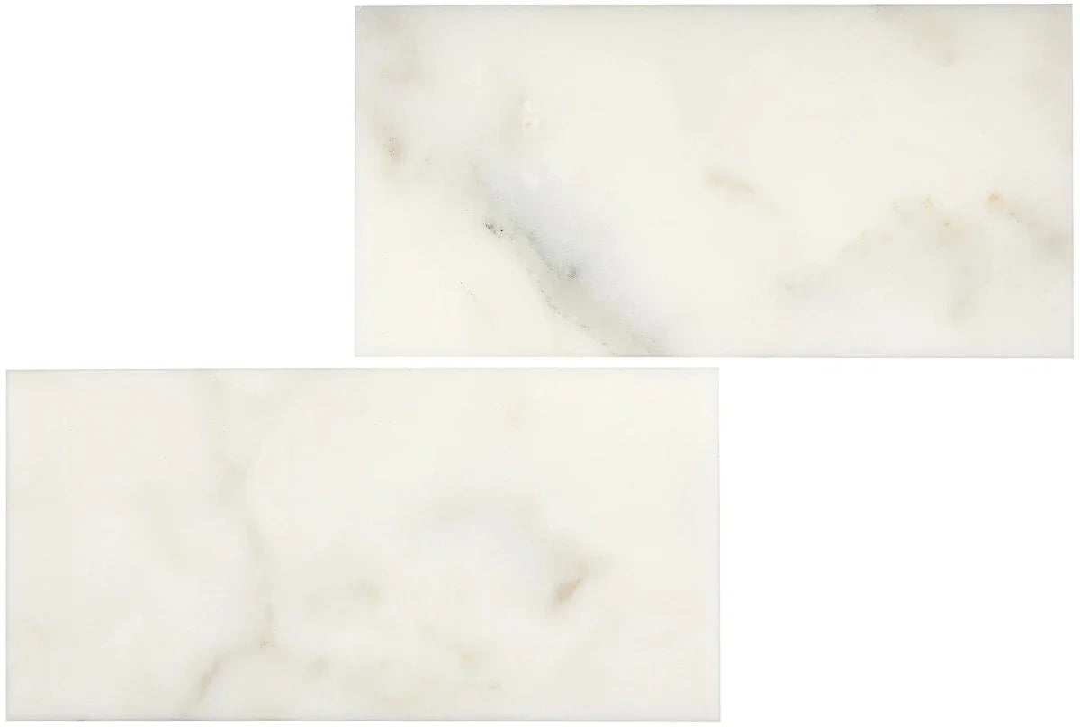 Calacatta Oliva Marble 3x6 Polished Tile