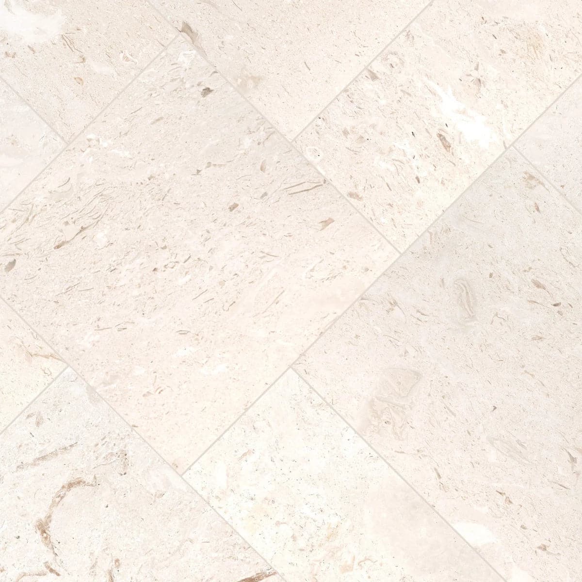 White Pearl (Myra) Limestone 3cm 24x24 Paver Tumbled