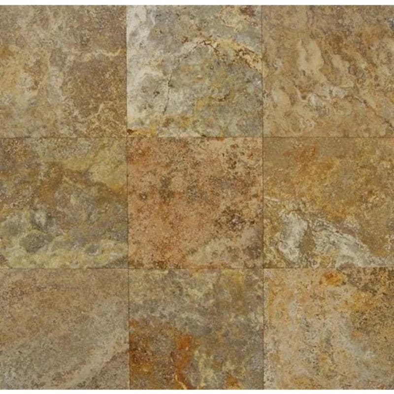 Scabos Travertine 18x18 Filled and Honed