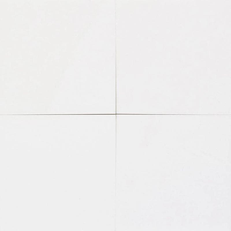 Thassos White Marble 18x18 Polished Marble Tile