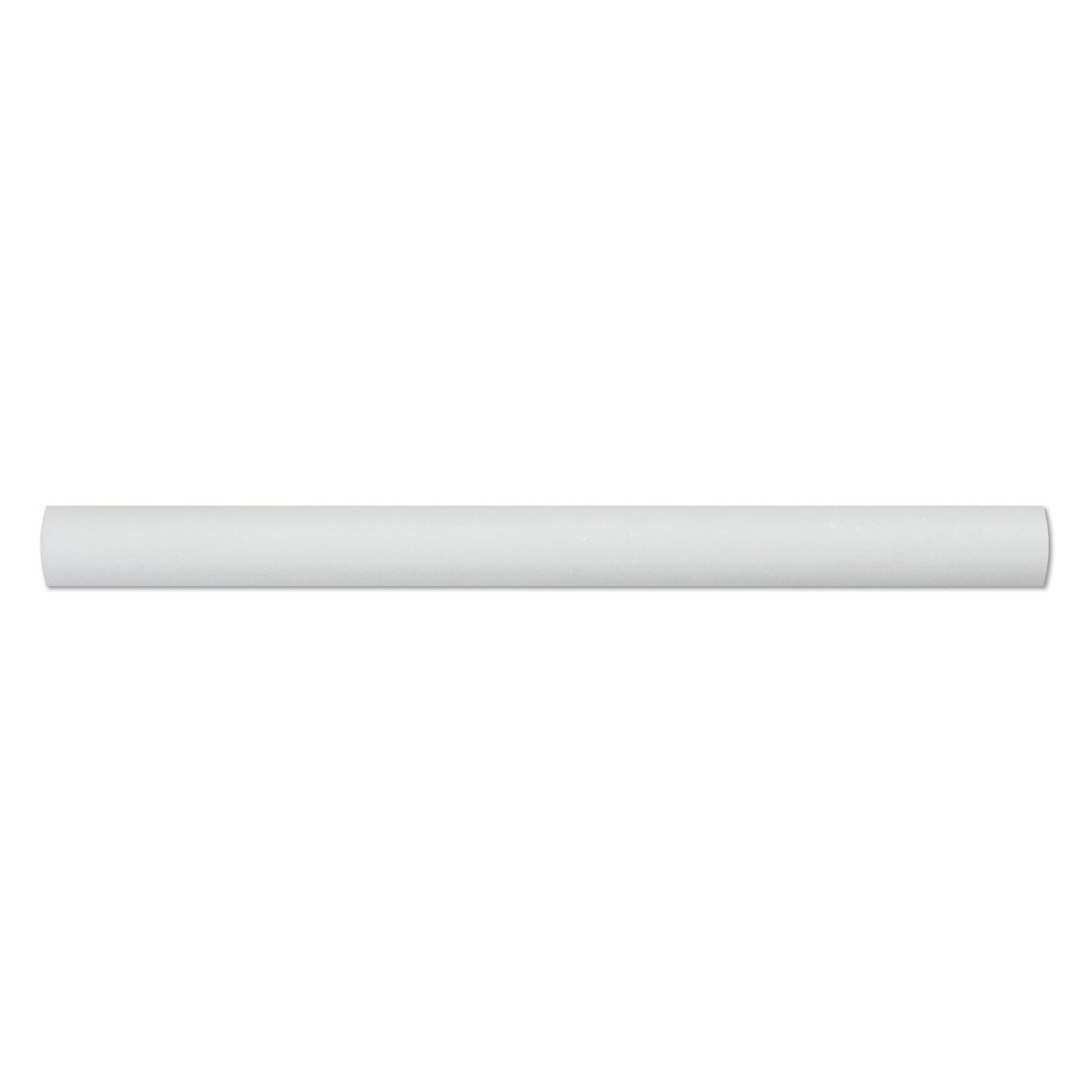 Thassos White Marble Honed Quarter Round Trim