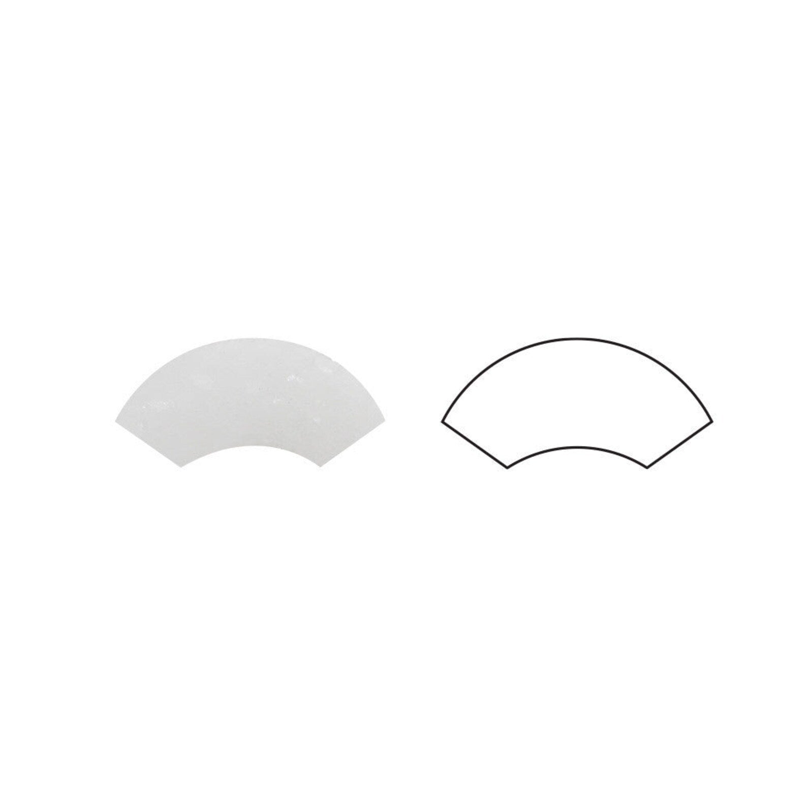 Thassos White Marble Honed Quarter Round Trim