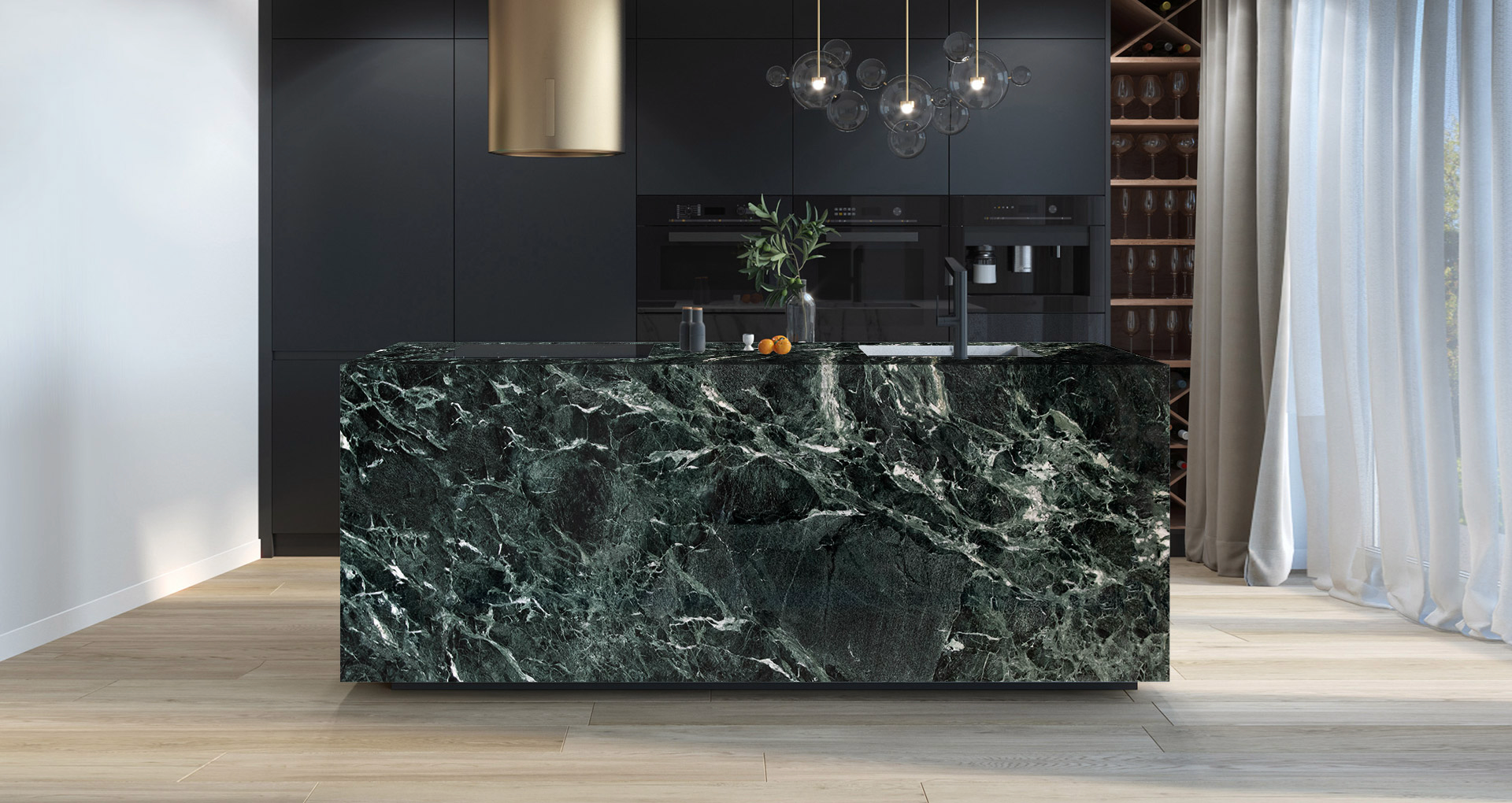 VERDE ALPI 2CM MARBLE